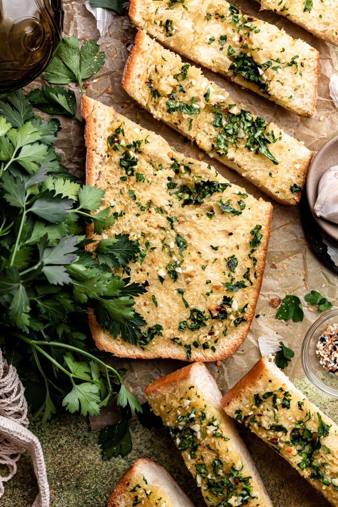 The BEST Vegan Garlic Butter